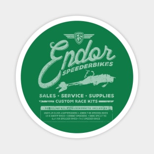 Endor Speeder Bikes Magnet